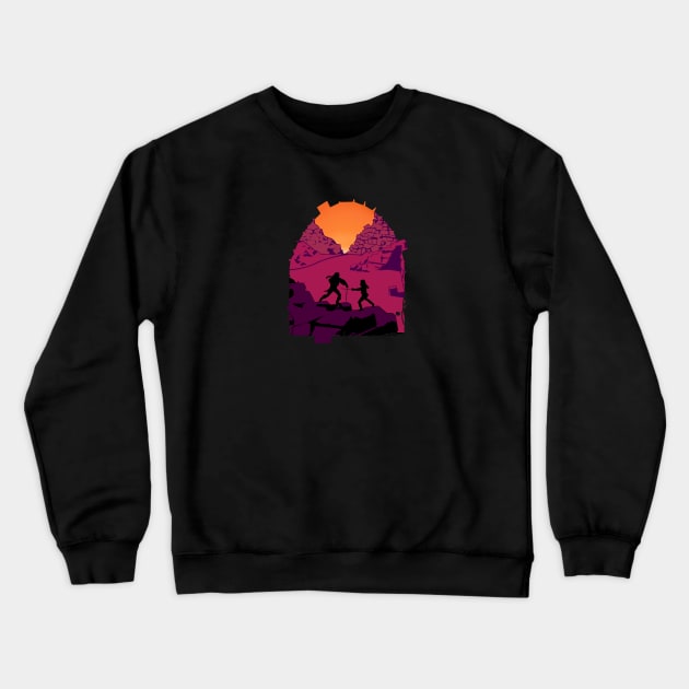 Princess Bride Duel Crewneck Sweatshirt by Shadow Lab